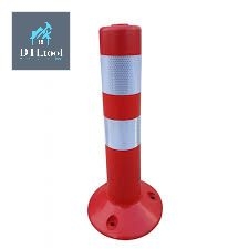 Cọc phân làn giao thông - Trụ dẻo 450x80x200