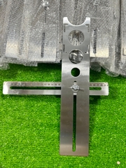Thước định vị khoét lỗ gạch Inox 201 40cm, thước 2 đoạn
