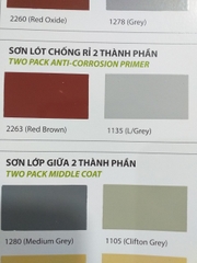 KCC EP1760 Bộ 16L - Sơn Lót Epoxy Cho Kim Loại Mạ Kẽm