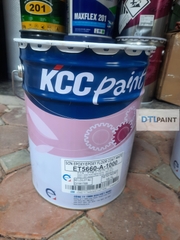 Sơn Phủ Epoxy KCC ET5660 A1000 Bộ 16L – 2 Thành Phần Hệ Lăn Màu Trắng