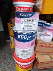 Sơn Phủ Epoxy KCC ET5660 Bộ 16L – 2 Thành Phần Hệ Lăn Màu Đặc Biệt A1999 (Đen), A9000 (Trong)