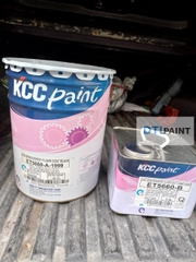 Sơn Phủ Epoxy KCC ET5660 Bộ 16L – 2 Thành Phần Hệ Lăn Màu Đặc Biệt A1999 (Đen), A9000 (Trong)
