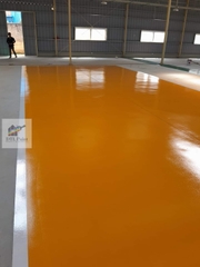 KCC ET5660 A3000M Bộ 16 Lít - Sơn phủ Epoxy 2 thành phần hệ lăn - Màu Vàng
