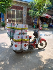 KCC ET5660-A9000 Bộ 16L – Sơn Epoxy Hệ Lăn Trong Suốt Bóng Cao