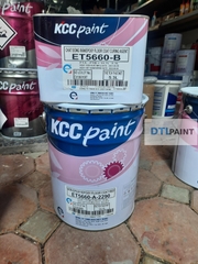 Sơn Epoxy KCC ET5660 Red2290 16L – Sơn Sàn 2 Thành Phần Hệ Lăn Màu Đỏ