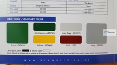 Sơn Epoxy KCC ET5660 Red2290 16L – Sơn Sàn 2 Thành Phần Hệ Lăn Màu Đỏ