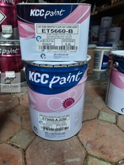 Sơn Epoxy KCC ET5660 Red2290 16L – Sơn Sàn 2 Thành Phần Hệ Lăn Màu Đỏ