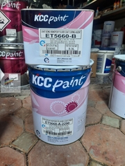 Sơn Epoxy KCC ET5660 Red2290 16L – Sơn Sàn 2 Thành Phần Hệ Lăn Màu Đỏ
