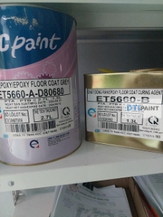KCC ET5660 Bộ 4L – Sơn Epoxy 2 Thành Phần Hệ Lăn – Màu Cơ Bản (D40434, G473505HS, RAL7035, D80680)