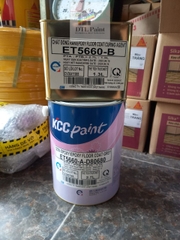 KCC ET5660 Bộ 4L - Sơn phủ Epoxy 2 thành phần hệ lăn trong nhà gốc dung môi, nhiều màu