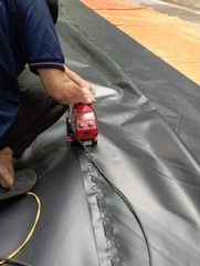 Màng HDPE 1mm 4x50m. Bạt lót ao, hồ, bãi rác, bể xử lý nước thải, hầm biogas và các công trình xây dựng