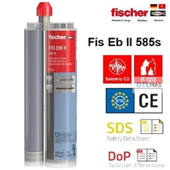 Keo Cấy Thép Fischer FIS EB II 585 S – Keo Epoxy 2 Thành Phần, Cấy Thép D8–D32