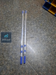 Gậy thi công kéo dài 3m - Chất liệu nhôm. Dài 1.2m kéo dài đến 3m. Thân 2.5cm