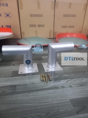 Giá Đỡ Gương Cầu Treo Tường D76 | Chân Đỡ Gương Cầu Lồi Lắp Gương Phi 800-1000mm