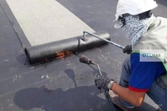 Giấy Dầu Chống Thấm 1x20m Dày 0.2mm | Giấy Kraft Tẩm Nhựa Đường Bitum