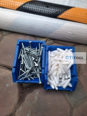 Gờ Giảm Tốc Cao Su 1000x100x20mm SDTL | Gờ Giảm Tốc Xe Máy Sọc Chéo
