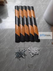 Gờ Giảm Tốc Cao Su 1000x100x20mm SDTL | Gờ Giảm Tốc Xe Máy Sọc Chéo