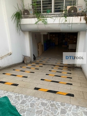 Gờ Giảm Tốc Cao Su 1000x100x20mm SDTL | Gờ Giảm Tốc Xe Máy Sọc Chéo