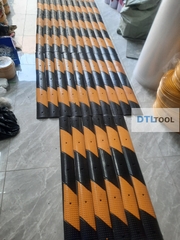 Gờ Giảm Tốc Cao Su 1000x100x20mm SDTL | Gờ Giảm Tốc Xe Máy Sọc Chéo