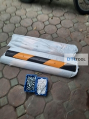 Gờ Giảm Tốc Cao Su 1000x100x20mm SDTL | Gờ Giảm Tốc Xe Máy Sọc Chéo