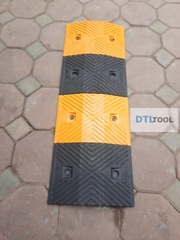 Gờ Giảm Tốc Cao Su 1000x350x40mm KK100T SDTL | Gờ Hạn Chế Tốc Độ Cho Bãi Xe, Nhà Xưởng