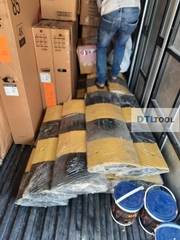 Gờ Giảm Tốc Cao Su 1000x350x50mm ADTL | Gờ Hạn Chế Tốc Độ Cho Bãi Xe, Nhà Xưởng