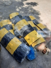 Gờ Giảm Tốc Cao Su 1000x350x50mm ADTL | Gờ Hạn Chế Tốc Độ Cho Bãi Xe, Nhà Xưởng