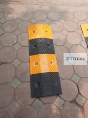 Gờ Giảm Tốc Cao Su 1000x350x50mm KK200T SDTL | Gờ Hạn Chế Tốc Độ Cho Bãi Xe, Nhà Xưởng