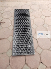 Gờ Giảm Tốc Cao Su 1000x350x50mm KK200T SDTL | Gờ Hạn Chế Tốc Độ Cho Bãi Xe, Nhà Xưởng