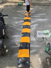 Gờ Giảm Tốc Cao Su 1000x350x50mm SDTL | Gờ Hạn Chế Tốc Độ Cho Đường Giao Thông, Bãi Xe, Nhà Xưởng