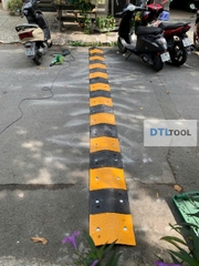 Gờ Giảm Tốc Cao Su 1000x350x50mm SDTL | Gờ Hạn Chế Tốc Độ Cho Đường Giao Thông, Bãi Xe, Nhà Xưởng