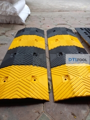 Gờ Giảm Tốc Cao Su 1000x350x50mm SDTL | Gờ Hạn Chế Tốc Độ Cho Đường Giao Thông, Bãi Xe, Nhà Xưởng