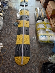 Gờ Giảm Tốc Cao Su 500x300x40mm ADTL | Gờ Hạn Chế Tốc Độ Cho Bãi Xe, Đường Nội Bộ
