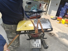 Gờ giảm tốc cao su 500x300x40mm (DxRxC) - Model ADTL