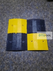 Gờ Giảm Tốc Cao Su 500x300x40mm ADTL | Gờ Hạn Chế Tốc Độ Cho Bãi Xe, Đường Nội Bộ