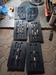 Gờ giảm tốc cao su 500x300x40mm (DxRxC) - Model ADTL