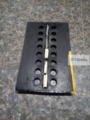 Gờ Giảm Tốc Cao Su 500x320x50mm SDTL | Gờ Hạn Chế Tốc Độ Cho Bãi Xe, Đường Nội Bộ, Khu Dân Cư
