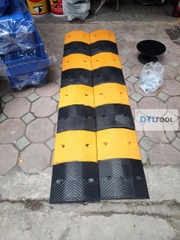 Gờ Giảm Tốc Cao Su 500x320x50mm SDTL | Gờ Hạn Chế Tốc Độ Cho Bãi Xe, Đường Nội Bộ, Khu Dân Cư