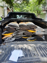 Gờ Giảm Tốc Cao Su 500x320x50mm SDTL | Gờ Hạn Chế Tốc Độ Cho Bãi Xe, Đường Nội Bộ, Khu Dân Cư