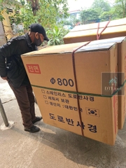 Gương cầu lồi Inox D800 Outdoor - Gương cầu giao thông - Nhập khẩu Korea