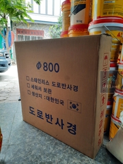 Gương cầu lồi Inox D800 Outdoor - Gương cầu giao thông - Nhập khẩu Korea