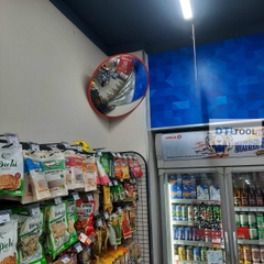 Gương Cầu Lồi Polyme D600 Indoor | Gương Cầu Giao Thông Quan Sát Góc Khuất Chống Va Đập Trong Nhà