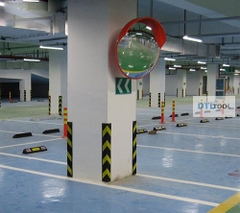 Gương Cầu Lồi Polyme D600 Outdoor | Gương Cầu Giao Thông Quan Sát Góc Khuất Chống Va Đập Ngoài Trời