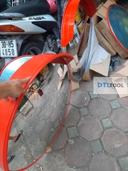 Gương Cầu Lồi Polyme D800 Indoor | Gương Cầu Giao Thông Quan Sát Góc Khuất Chống Va Đập Trong Nhà