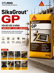 SikaGrout GP 25kg -  Vữa Rót Gốc Xi Măng, Không Co Ngót, Bơm Được, Dùng Cho Mục Đích Thông Dụng