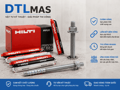 Hilti HVU2 M12x110 – Keo Liên Kết Cho Thanh Ren M12