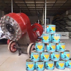 Hộp Đá Mài Kim Cương Tròn 16 Viên Xanh Nhạt DTL | Đá Mài Bê Tông, Bóc Sơn Epoxy Cho Máy Mài Sàn DMS 250/350