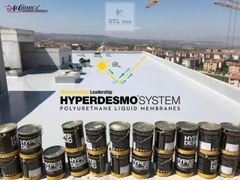 Hyperdesmo Classic - Thùng 6Kg - Lớp chống thấm Polyurethane lộ thiên một thành phần gốc dầu
