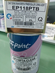 Sơn Lót Epoxy KCC EP118 Bộ 4L – 2 Thành Phần