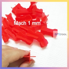 Ke Chữ Thập Đa Năng 1.0mm Tái Sử Dụng | Ke Căn Ron Gạch Góc 3 Góc 4